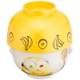 Minions SAN3337-1 Soup Bowl Set Mini Bob Minions Goods, Movies, Tableware, Present, Made in Japan