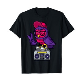 Cartoon Owl With Sunglasses Funky Character For Kids T-Shirt