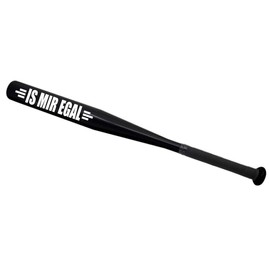 Baseball Bat Sports Equipment Is Mir EGAL Aluminium Black 65 cm Long