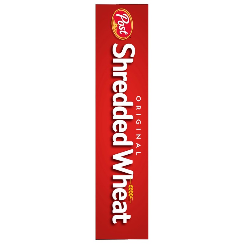 Post Spoon Size Shredded Wheat, Whole Grain Cereal, Excellent Source