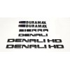 GM 6PCS 11-19 Matte Black GMC Sierra Denali Duramax 2500HD