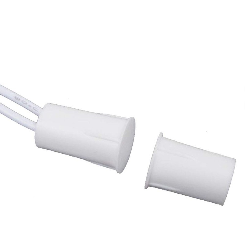 E-outstanding 2 Pcs Recessed Door Window Magnetic Switch Wired Home