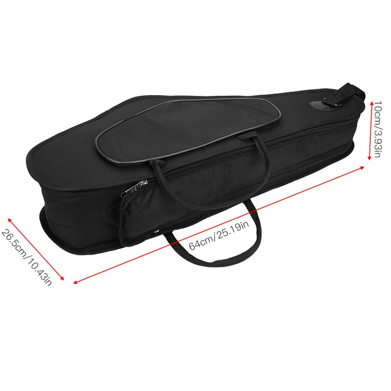 Alto Saxophone E Eb Cotton Bag Waterproof Backpack Carrying Case
