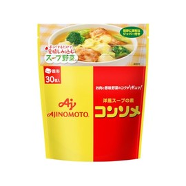 Ajinomoto KK Consomme Solid Pouch, 30 Pieces, Western Style Dashi, Bouillon
