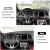 Linskip Dash Board Cover Trim Compatible with Dodge Challenger 2015-2023,