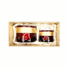 Hyoyeon Jayang Jin Cream 50ml Eye Cream Set Moisturizing Balm Wrinkle Elasticity Essence Rum Peptide Lip Balm Cash on delivery or payment upon order / 효연 자양 진 크림 50ml 아이크림 세트 보습 밤 주름 탄력 에센스 럼 펩타이드 립밤 착불 또는 주문시 결제