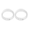 HCmotorku Motorcycle Visor Style Indicator Trim Ring Cover Fit for