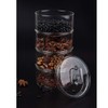 Webuyii Glass Storage Jars with Lids,Multi-Tier Stackable Containers Kitchen Food