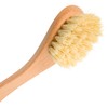 Redecker Curved Dish Brush, Strong Natural Tampico Fiber Bristles, Ergonomic