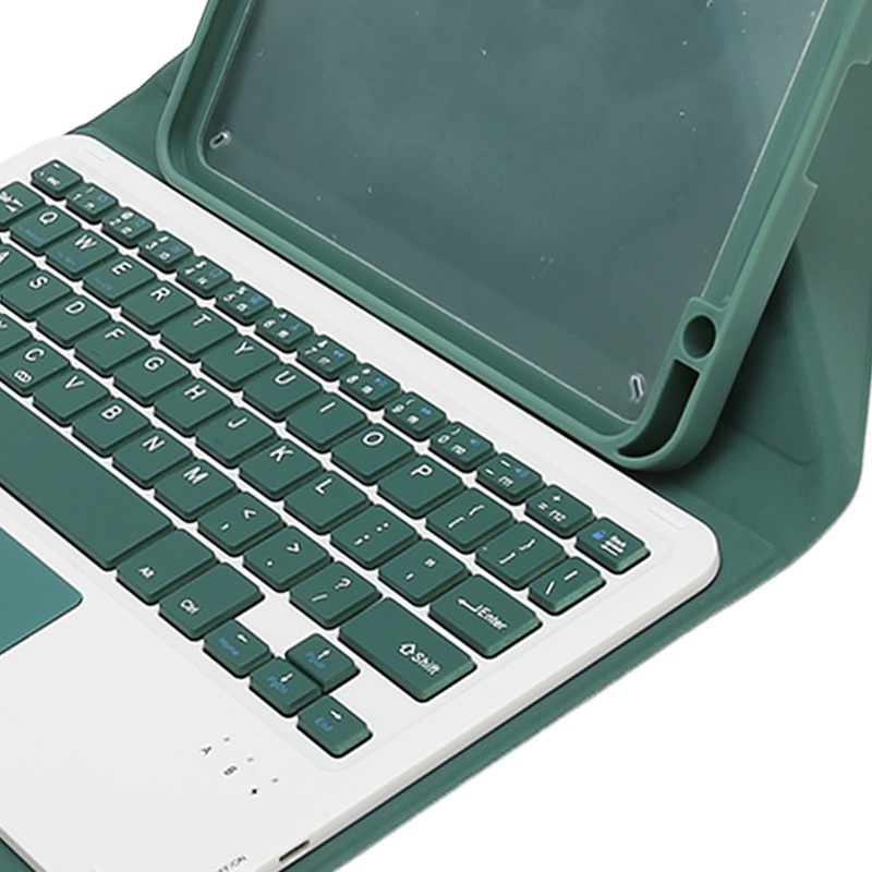 Wireless Keyboard Case 10.9in Magnetic Detachable Keyboard Cover with Touchpad