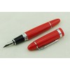 Jinhao 159 - Pluma estilográfica roja con convertidor de tinta