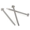 #10pcs 2-1/4" Hex Head Self Drilling Screws Self Tapping Sheet