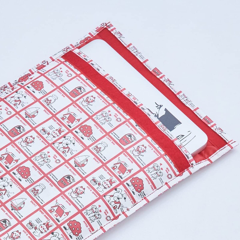 Shimojima Tyvek PC Sleeve Stoppail Morning Character Computer Case Pouch