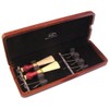 Bassoon Pipe Case for 6 Pipes Spring Mechanism Waxed