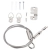 Operitacx 1 Set Picture Hanging Wire Kit Adjustable Wire Hanger
