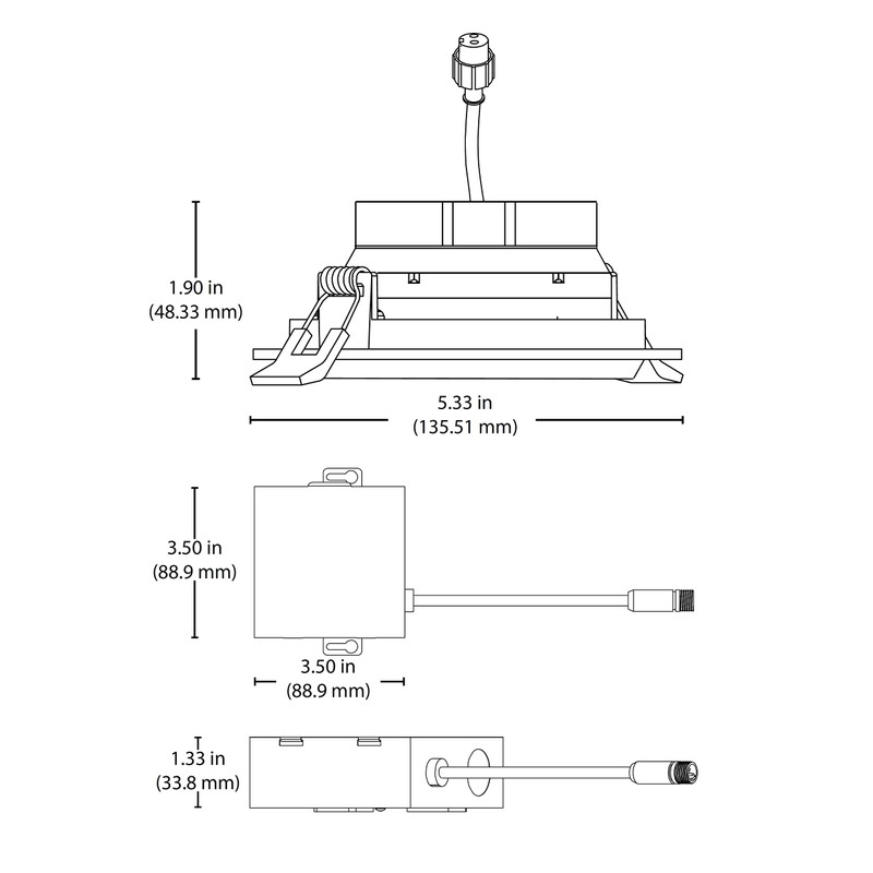 NICOR Lighting DGD411202KRDOB LED Downlights, Oil-Rubbed Bronze