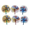Folding Hand Fans Japanese Design for Women (6 Pack) Decorative