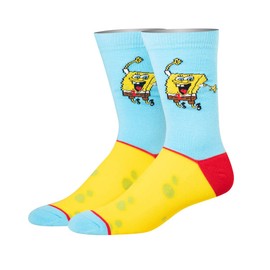 Calcetines de punto para hombre de OddSox ~ Pantalones Happy Spongebob