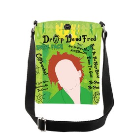 CMNIM Drop Fred Movie TV Shows Inspired Gift Fred Snot Face Crossbody Bag Nostalgic Comedy Vintage Shoulder Bag for Fans (Snot Face Crossbody Bag)