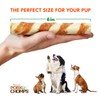 Pork Chomps Baked Pork Skin Dog Chews, 6-inch Twists, Real
