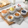 MALACASA Ramekins 6 oz Oven Safe, Porcelain Creme Brulee Ramekins