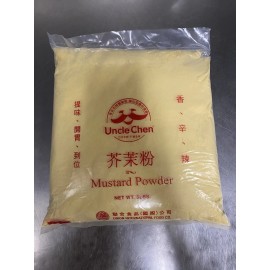 Restaurant Style Mustard Powder, Hot - 5 Pound - Chinese/Asia Style Dry Hot Yellow Mustard Ground