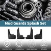 TUCKBOLD Mud Flaps Splash Guards for Toyota RUSH 2018-2022 Front