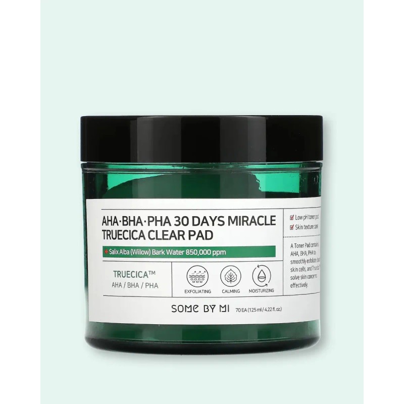 Some By Mi Pads Exfoliantes AHA BHA PHA Antiacn e