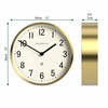 NEWGATE® Master Edwards Wall Clock | Mid Century Style Clock