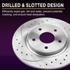 AUTOSTEADY 2PC 11.99" (304.7 mm) Rear Drilled and Slotted Solid