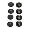 4 Set Speaker Spikes Floor Protector Metal Speaker Isolation Stand