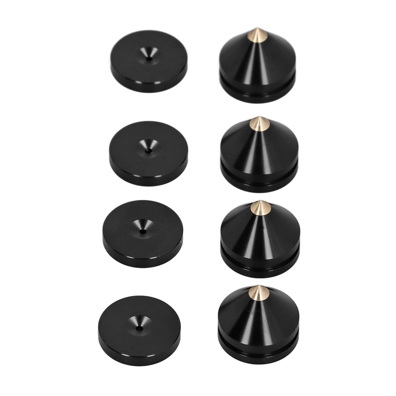 4 Set Speaker Spikes Floor Protector Metal Speaker Isolation Stand