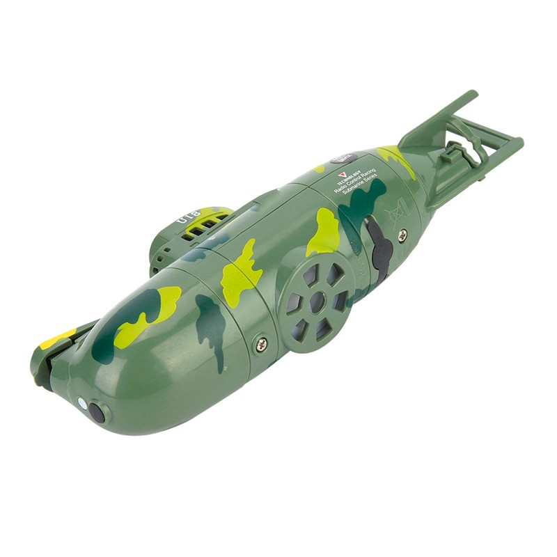 Mini Simulation Military Remote Control 6 Channel Submarine Toy Model