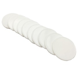 Smartdealspro Set of 100 25MM/1 Inch Opaque Plastic Learning Counting Counters Poker Chips (White)