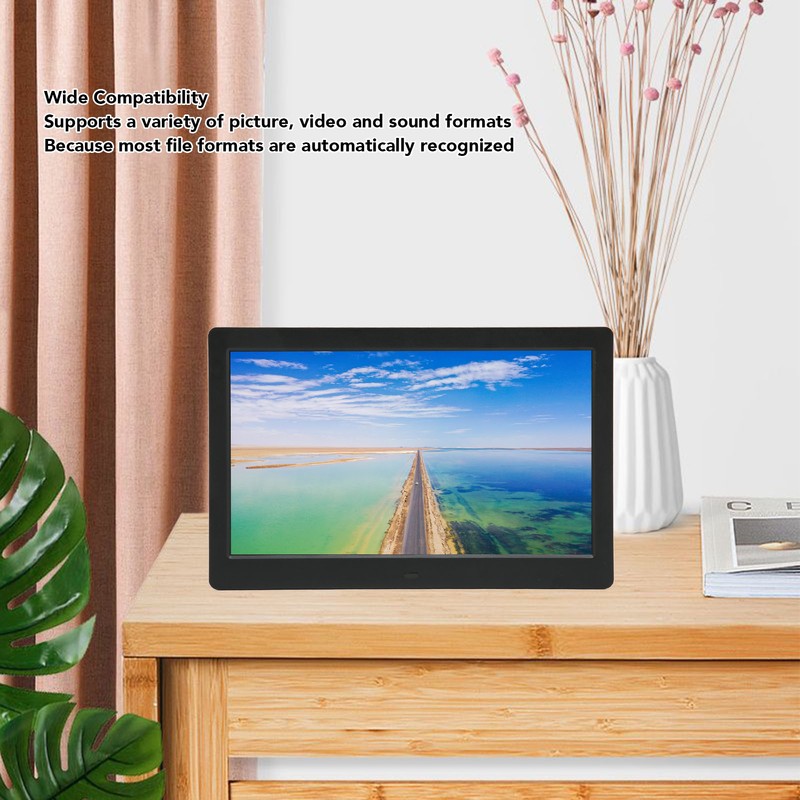Digital Photo Frame 10 Inch Stereo Support Memory Card 2.4G