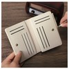 JIUFENG Women Zipper Wallet RFID Blocking Multipurpose Coin Pockets Credit