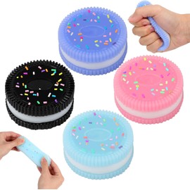 Silicone Stress Relief Squishy Toy, Taba Squishy Stress Relief Toy Ultra-Soft Decompression Venting Toy, Anxiety&Relaxation Perfect Relief Toys - Color May Vary (Pack of 1)