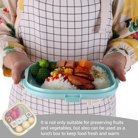 Lunch Saver & Avocado Saver & Onion Storage, 8 inch Reusable Fruit, Veggie and Food Savers - Ideal for Avocados, Tomatoes, Sandwich, Garlic, Onions, and More (Red color)