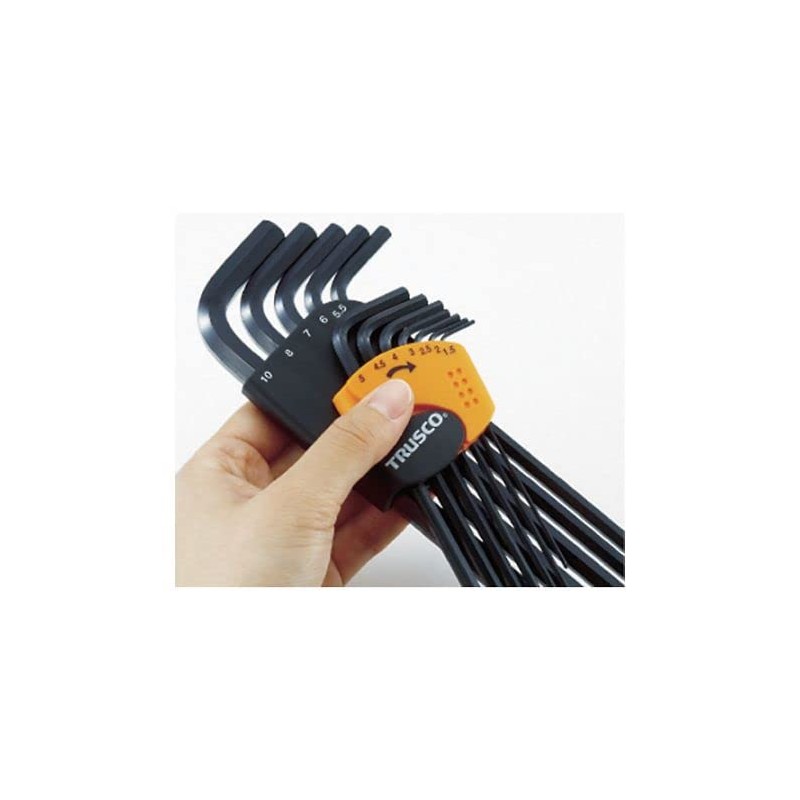 Trusco Hex Key (Long Type) 0.1 inch (2.5 mm)