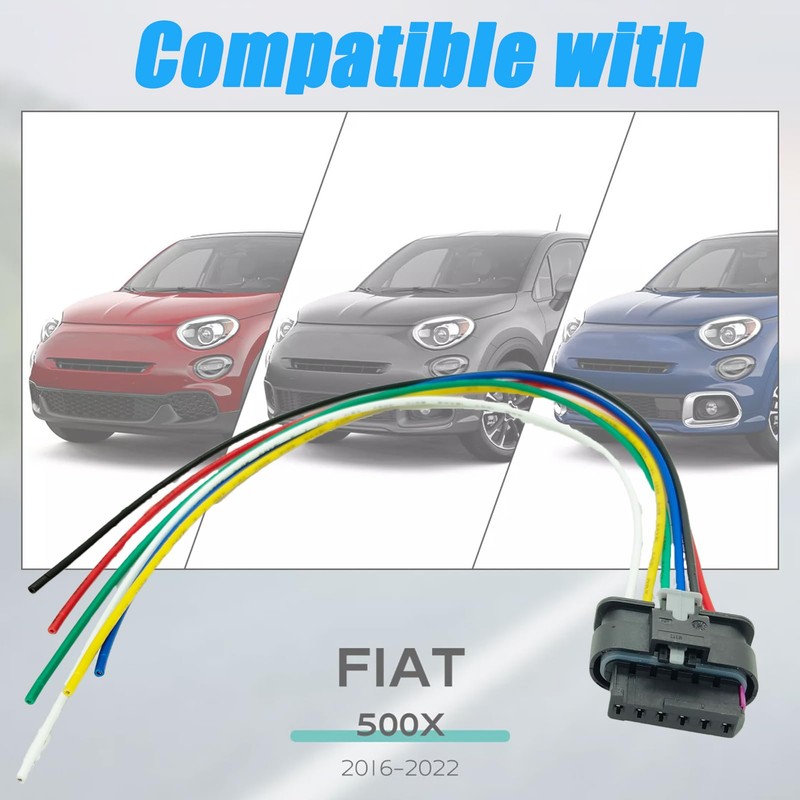 Micarun 6 Wires Tail Lights Connector Wiring Harness Pigtail Plug