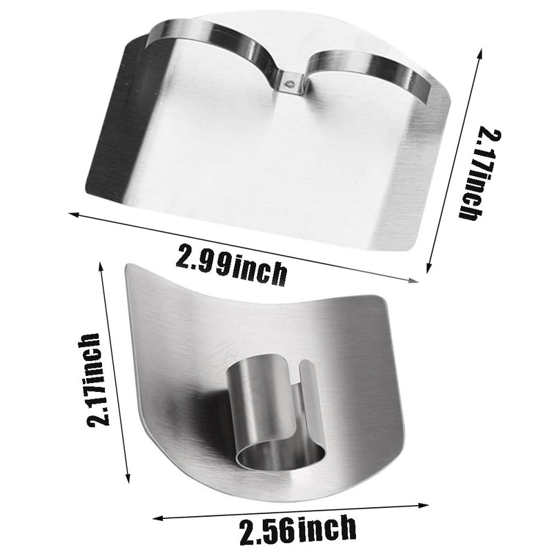 2 Paks Finger Guards Finger Protectors Finger Guards for Cutting