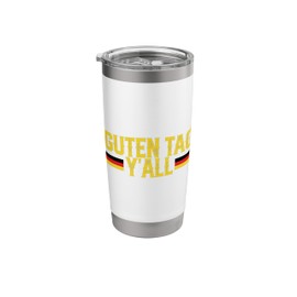 German Germany Flag Stainless Steel Insulated Tumbler