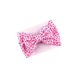 BBTDIN Valentine's Day Turban Bow Baby Girls Valentine's Day Headband Bowknot Holiday Headware BTV03 (A4)