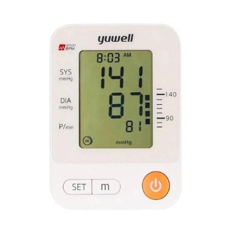 Monitor de presión arterial digital de brazo automático Yuwell YE-670A