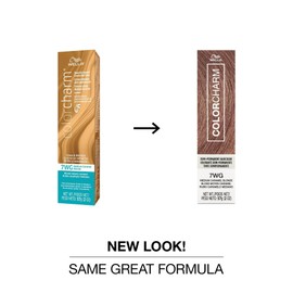 COLORCHARM Demi Permanent Hair Color 7WG Medium Caramel Blonde Gloss, Refresh & Tone 2 Fl Oz