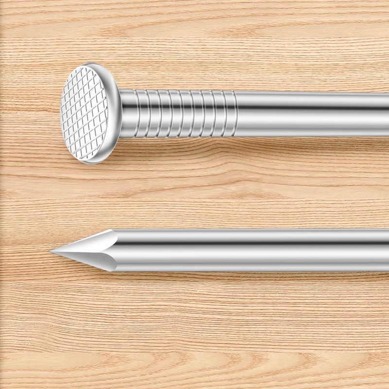 1-1/2 Inch Hardware Nails, Stainless Steel Flat Nails, Wood Nails,
