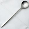 Nagao Long Tail Dinner Spoon Dinner Fork Set, 18-8 Stainless