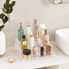Acrylic Risers Display Stand, 3 Tier Cupcake Holder, Clear Perfume