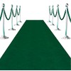 Green Carpet Aisle Runner for Events (3 ft Wide x