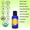 Organic, Lemongrass Essential Oil, Food Grade, Edible – 100% Pure,